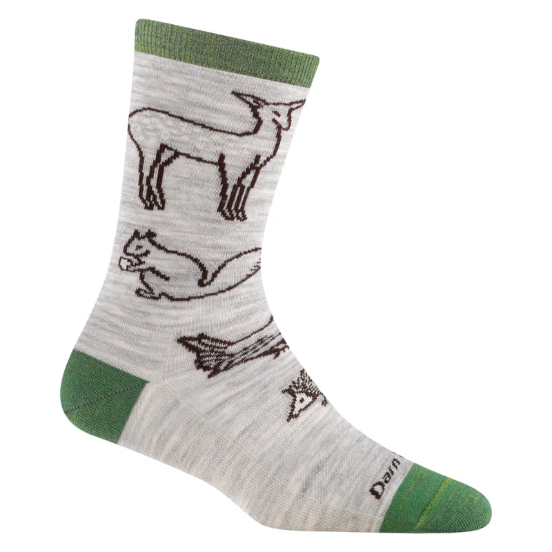 女款 1678．Woodland Creatures Crew Lightweight