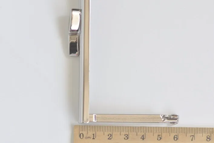 11cm ( 4 ") Purse Frame Silver Clasp Frame 11cmx6cm