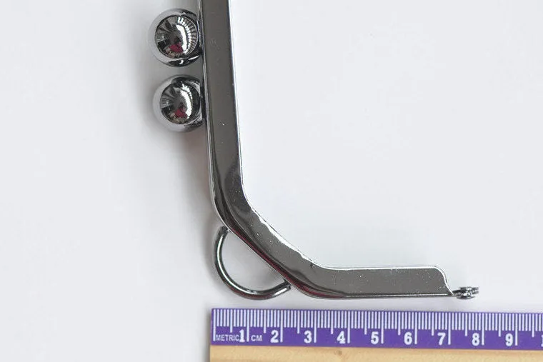 14cm (6 Inch) Purse Frame Kiss Lock With Screws Retro Clutch Purse Frame Making Four Colors Available