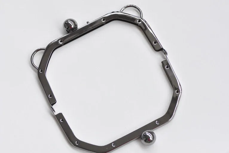 14cm (6 Inch) Purse Frame Kiss Lock With Screws Retro Clutch Purse Frame Making Four Colors Available
