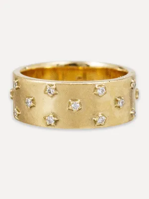 14K Cosmic Band - Diamond