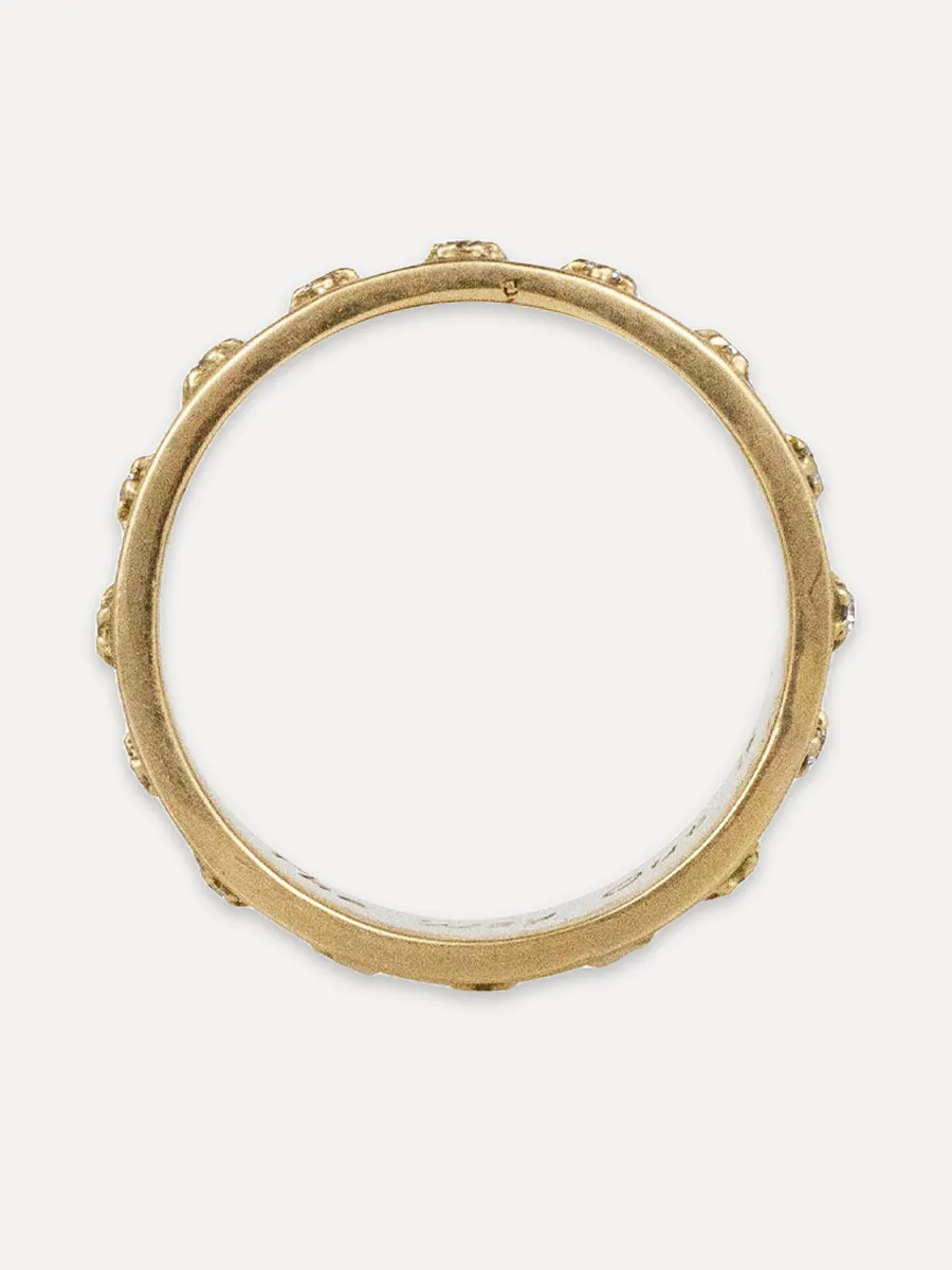 14K Cosmic Band - Diamond