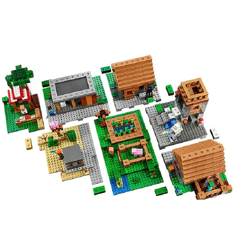 1600pcs Bela 10531 Minecraft The Village