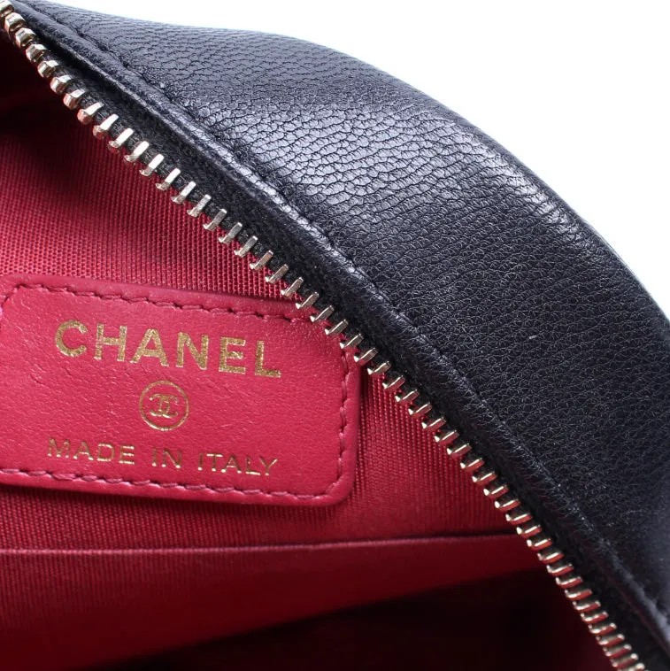 19 Round Clutch W/ Chain Lambskin 30M