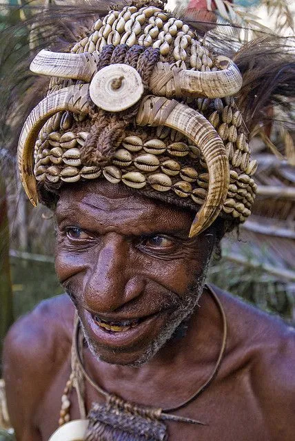 2 “Big Man” Bamboo Bib Pectoral Ornament & Coconut Necklace, Bamboo & Seed Beads, Once Worn during a Sing-Sing celebration by a Tribal Dancer from the Highlands Of Papua New Guinea, collected in the late 1900’s