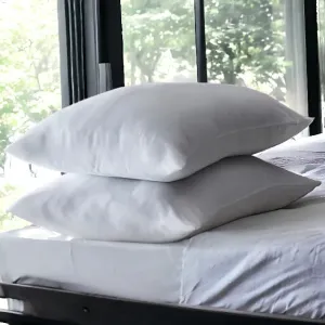 2 Pack Back Sleeper Pillows Medium Density