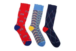3 PAIR COMBO PACK Socks