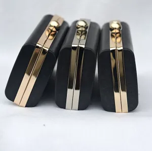 5 pcs Box Purse Frame Clutch Bag Glue-in Style Silver/Light Gold Pick Color