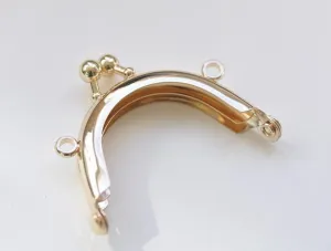 5cm ( 1 1/2"）Mini Purse Frame  Coin Purse Frame Glue-In Style