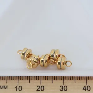 6x9mm Magnetic Clasp (5) - Gold