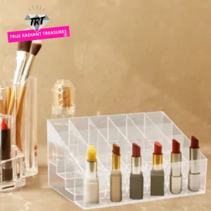 Acrylic Grid Lipstick Box