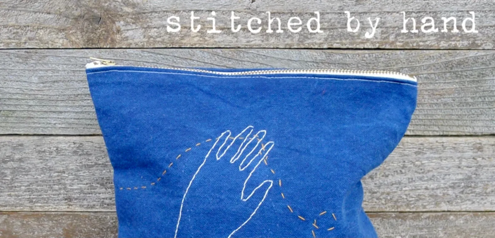 Alpaca “Pocket-Purse” - Hand-made, Natural dyed cotton/hemp