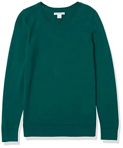 Amazon Essentials Women's Long-Sleeve Lightweight Crewneck Sweater (Available in Plus Size)