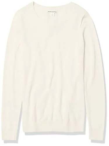 Amazon Essentials Women's Long-Sleeve Lightweight Crewneck Sweater (Available in Plus Size)