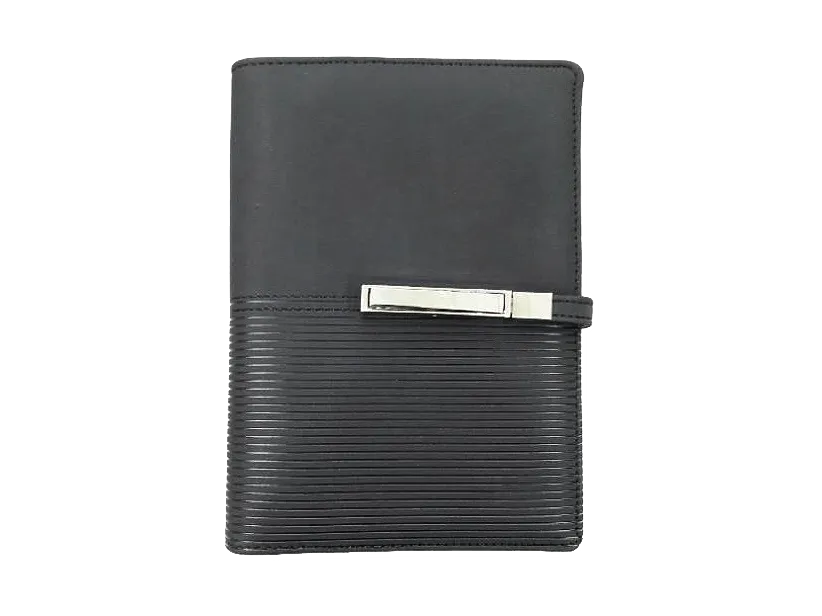 AMS-RM-F 58 - (Black) PU Leather Organizer