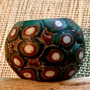 Ancient Large Glass Roman Eye Bead