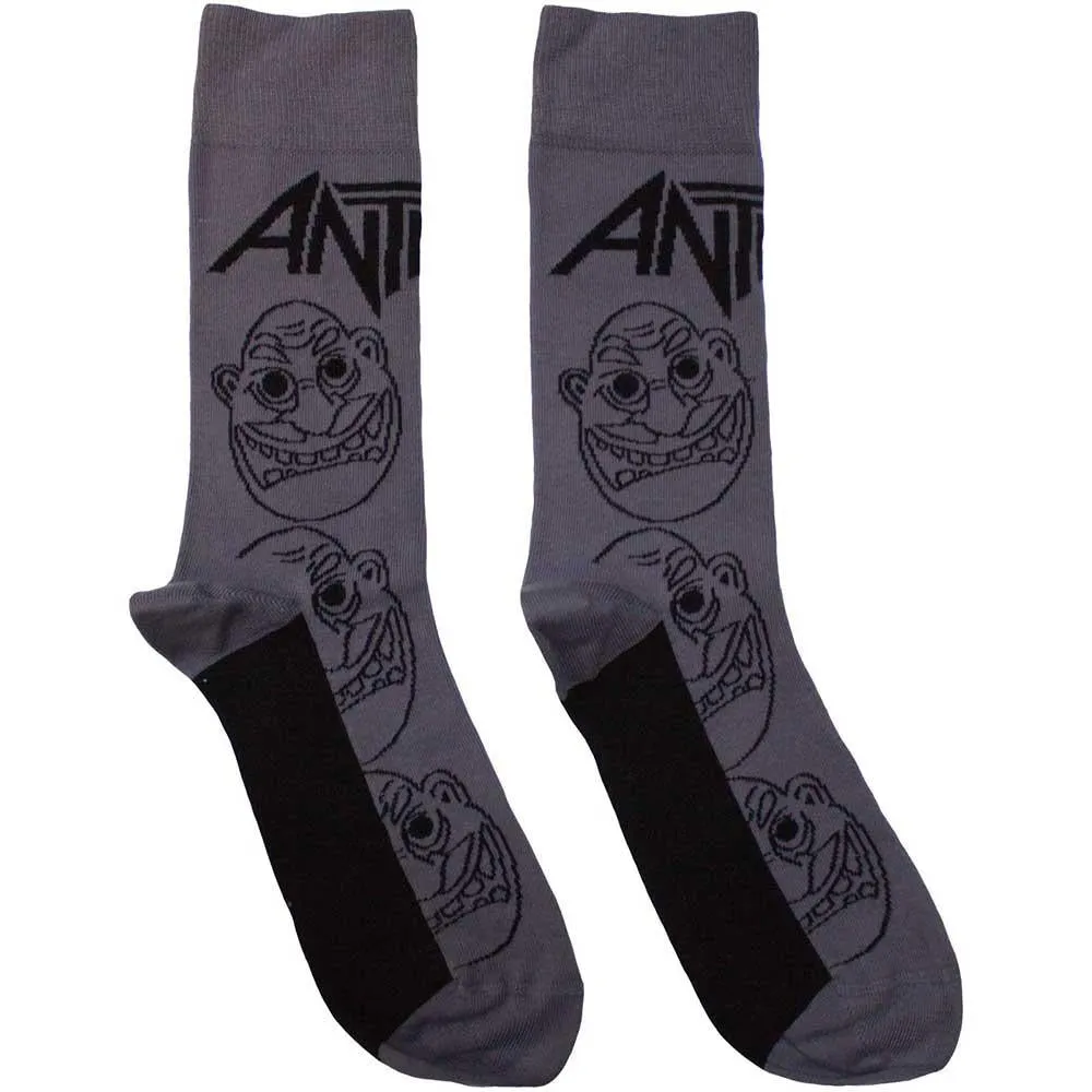 Anthrax Unisex Adult Faces Socks
