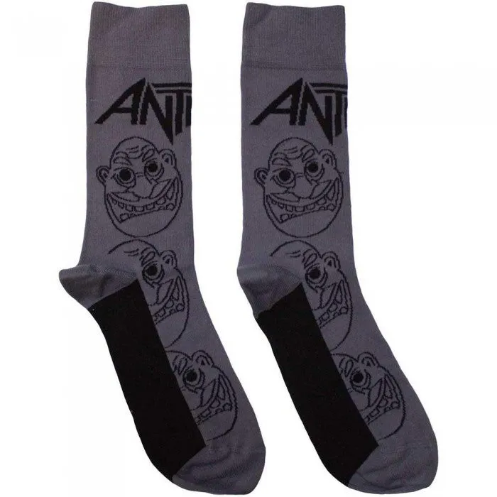Anthrax Unisex Adult Faces Socks