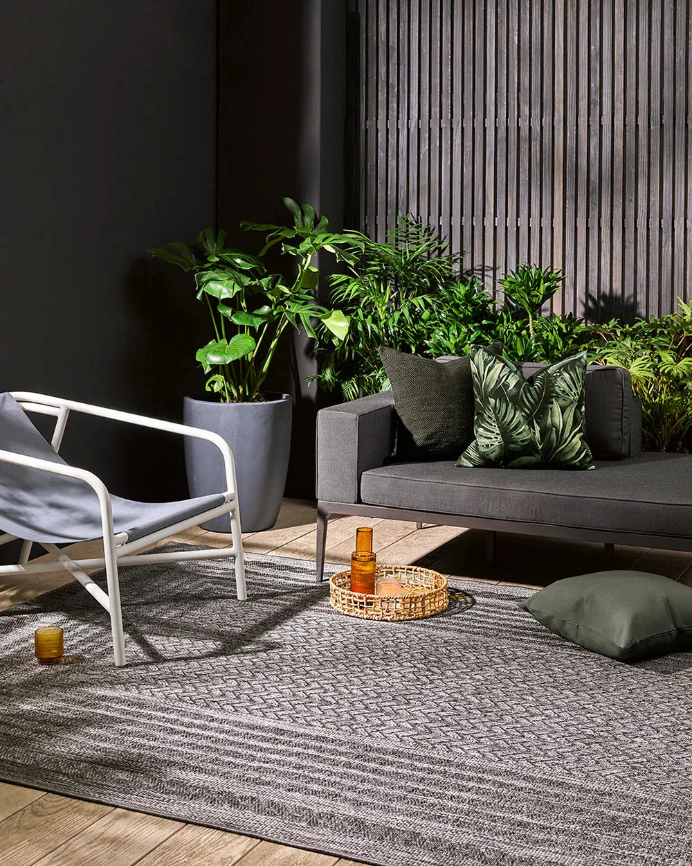 Antigua 230 x 160 cm Rug - Graphite