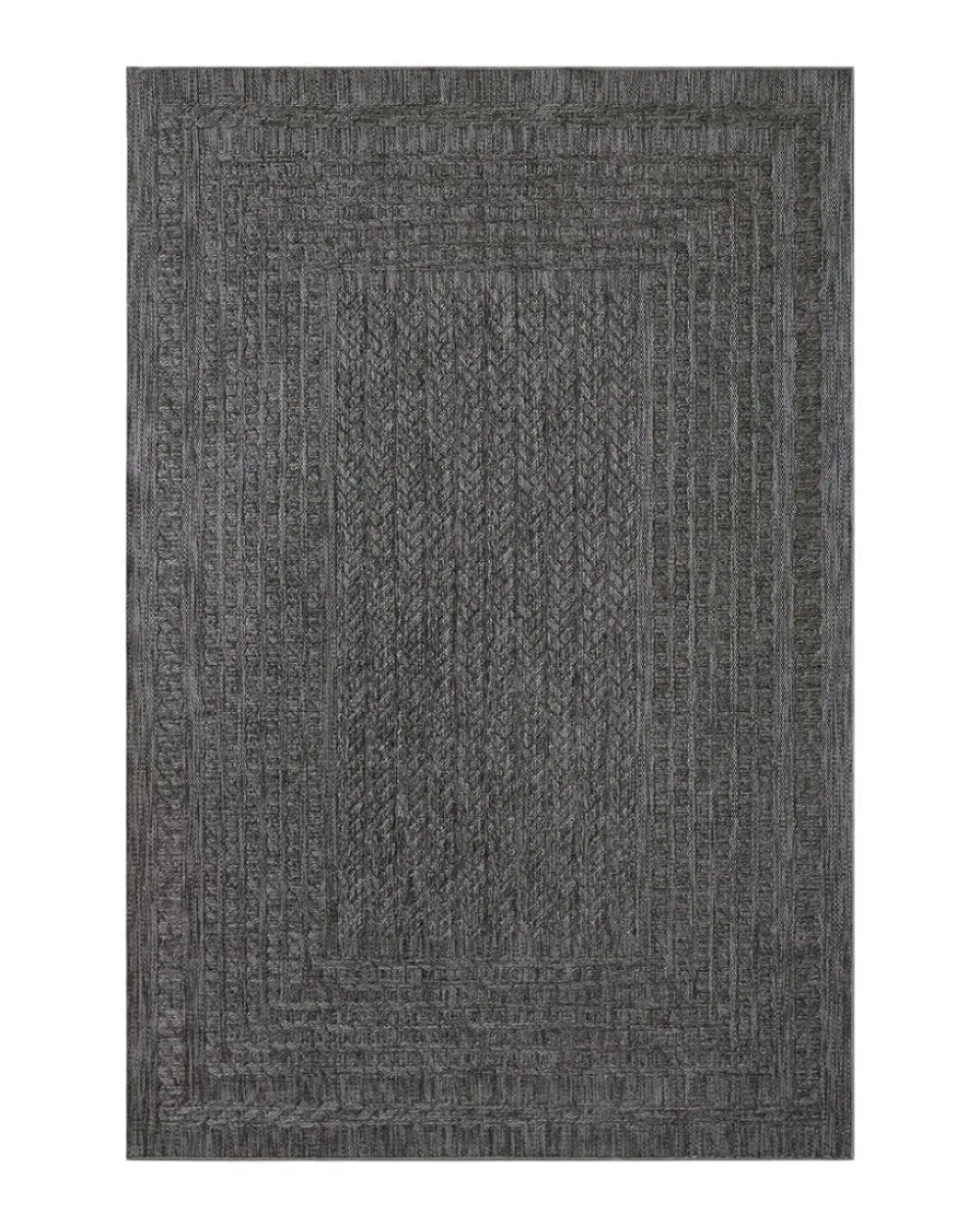 Antigua 230 x 160 cm Rug - Graphite