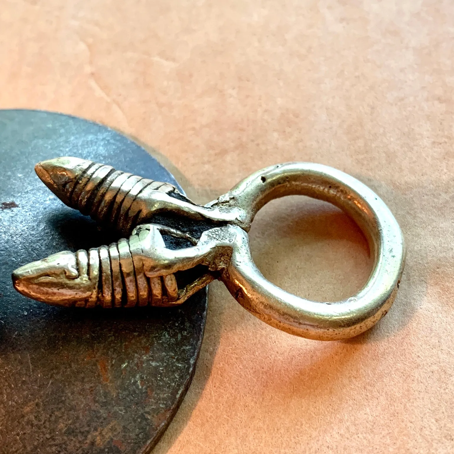 Antique Brass Ring, Nigeria
