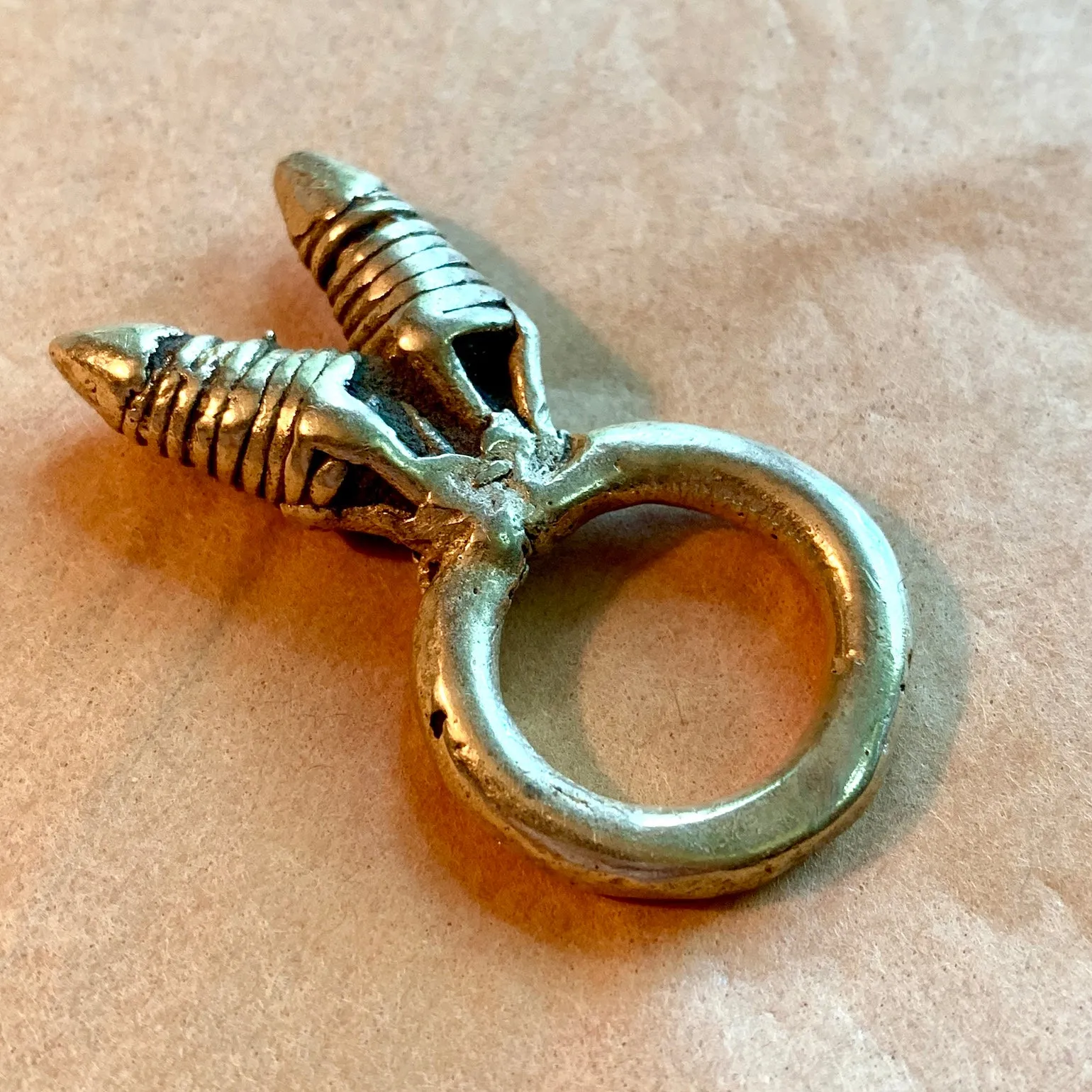 Antique Brass Ring, Nigeria
