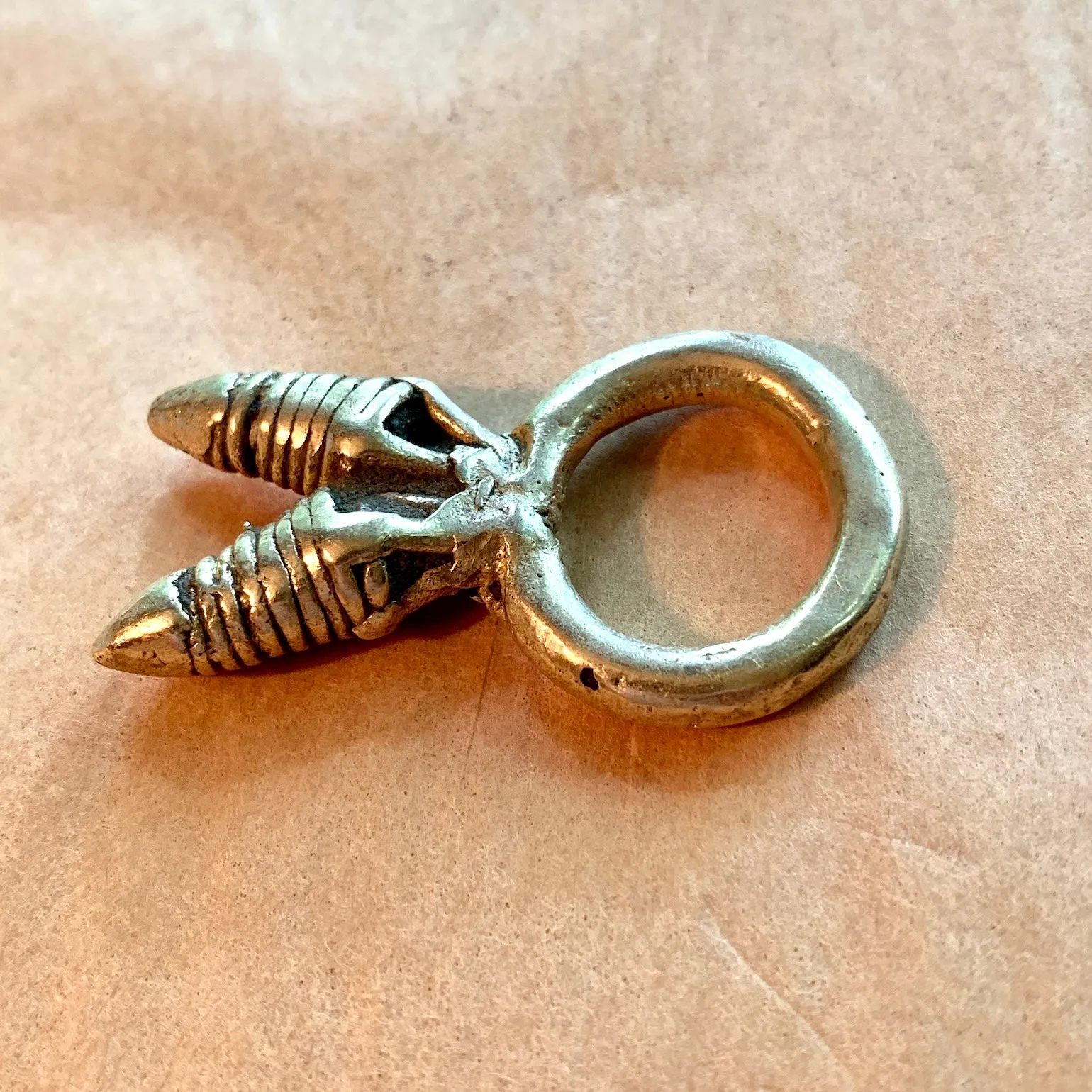 Antique Brass Ring, Nigeria