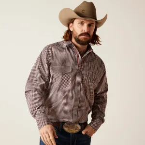 Ariat Men's Pro Series Scout Classic Fit Long Sleeve Shirt, White