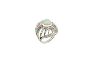 Aruna ring white gold