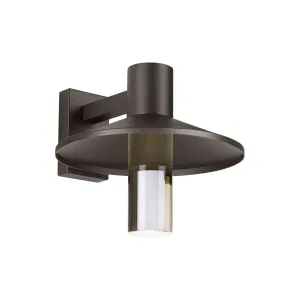 Ash 16 In. LED Outdoor Wall Sconce 591 Lumens 2700K Button Photocontrol Bronze Finish