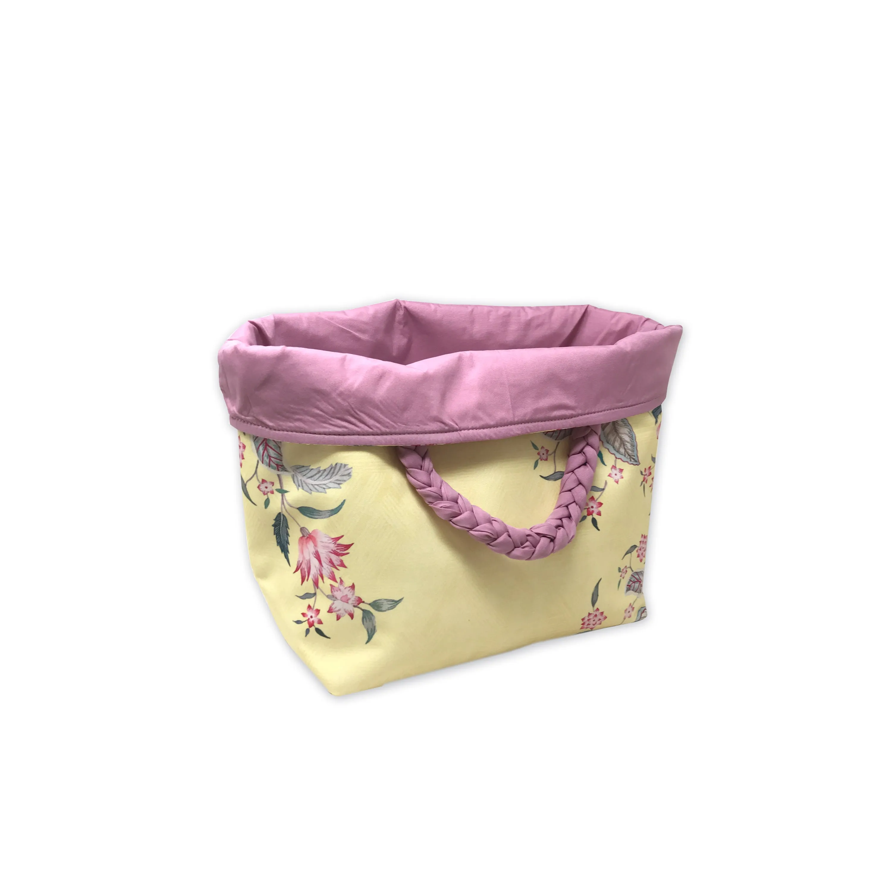 Aster Blooms Roll down Bag/Basket