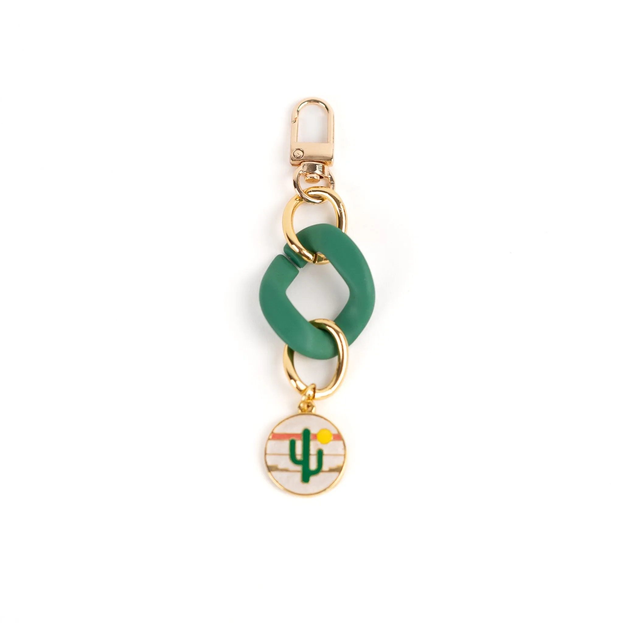 Bag Charm Green Cactus