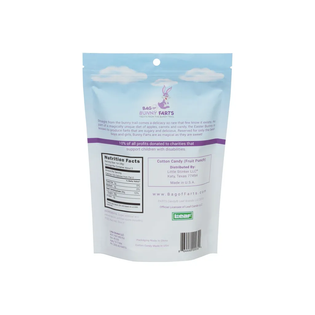 Bag of Bunny Farts Cotton Candy