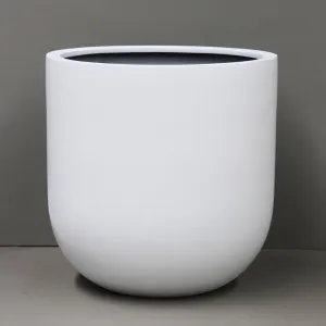 Balcony Lite White Bullet Pot