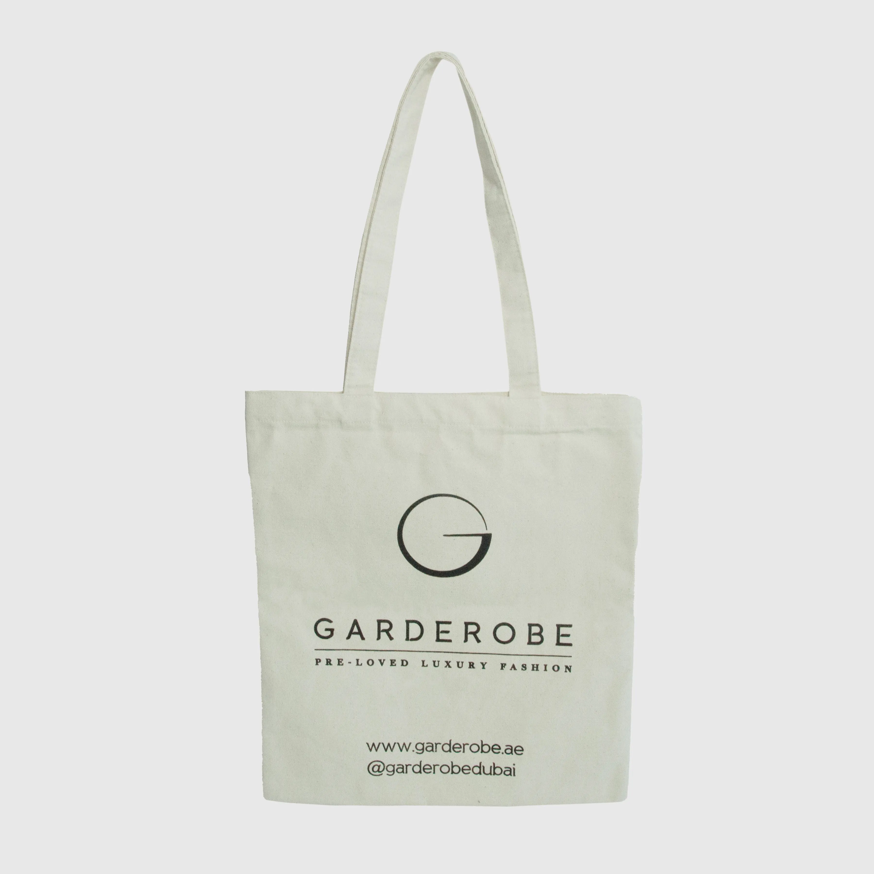 Beige/Black Planet Over Plastic Tote Bag