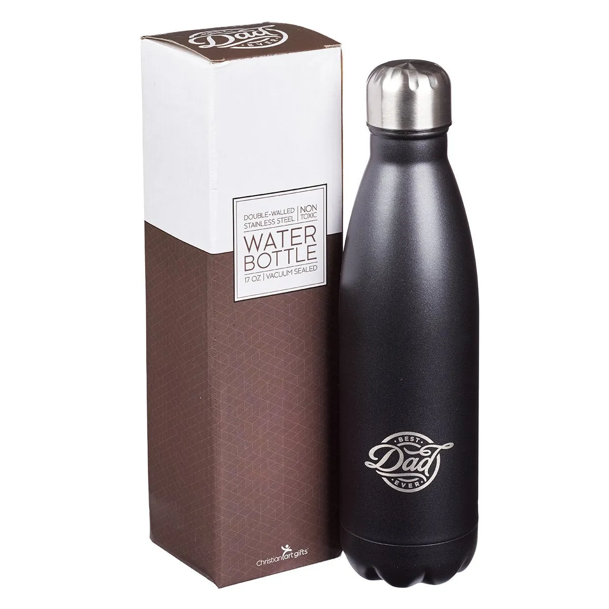 Best Dad Ever Stainless Steel Water Bottle