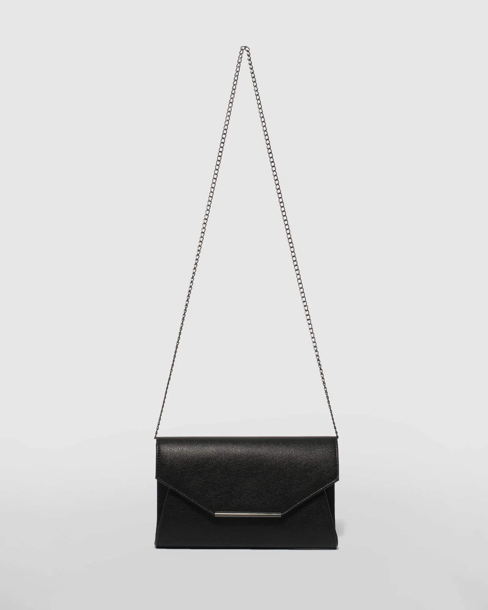 Black Brianna Eve Clutch Bag