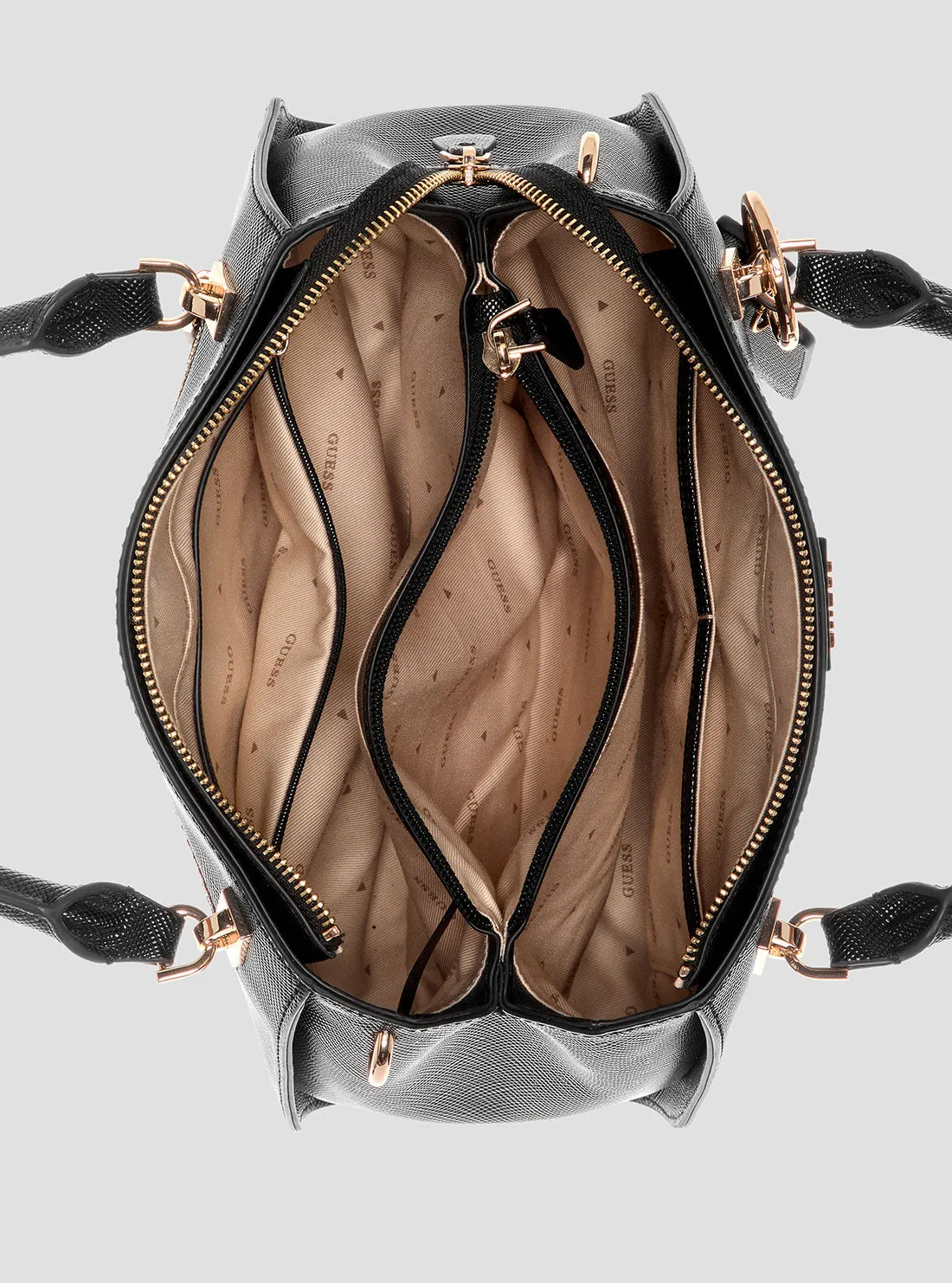 Black Noelle Luxury Satchel Bag