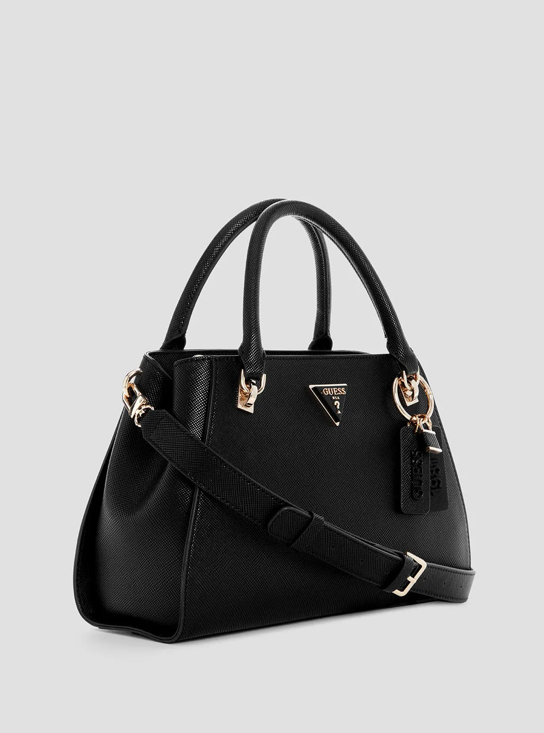 Black Noelle Luxury Satchel Bag