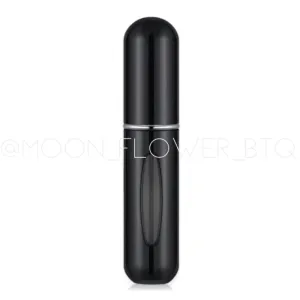 Black Refillable Perfume Spray Atomizer