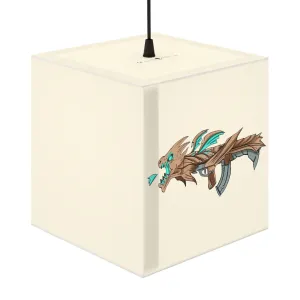 Blue Dragon Gun Personalized Lamp