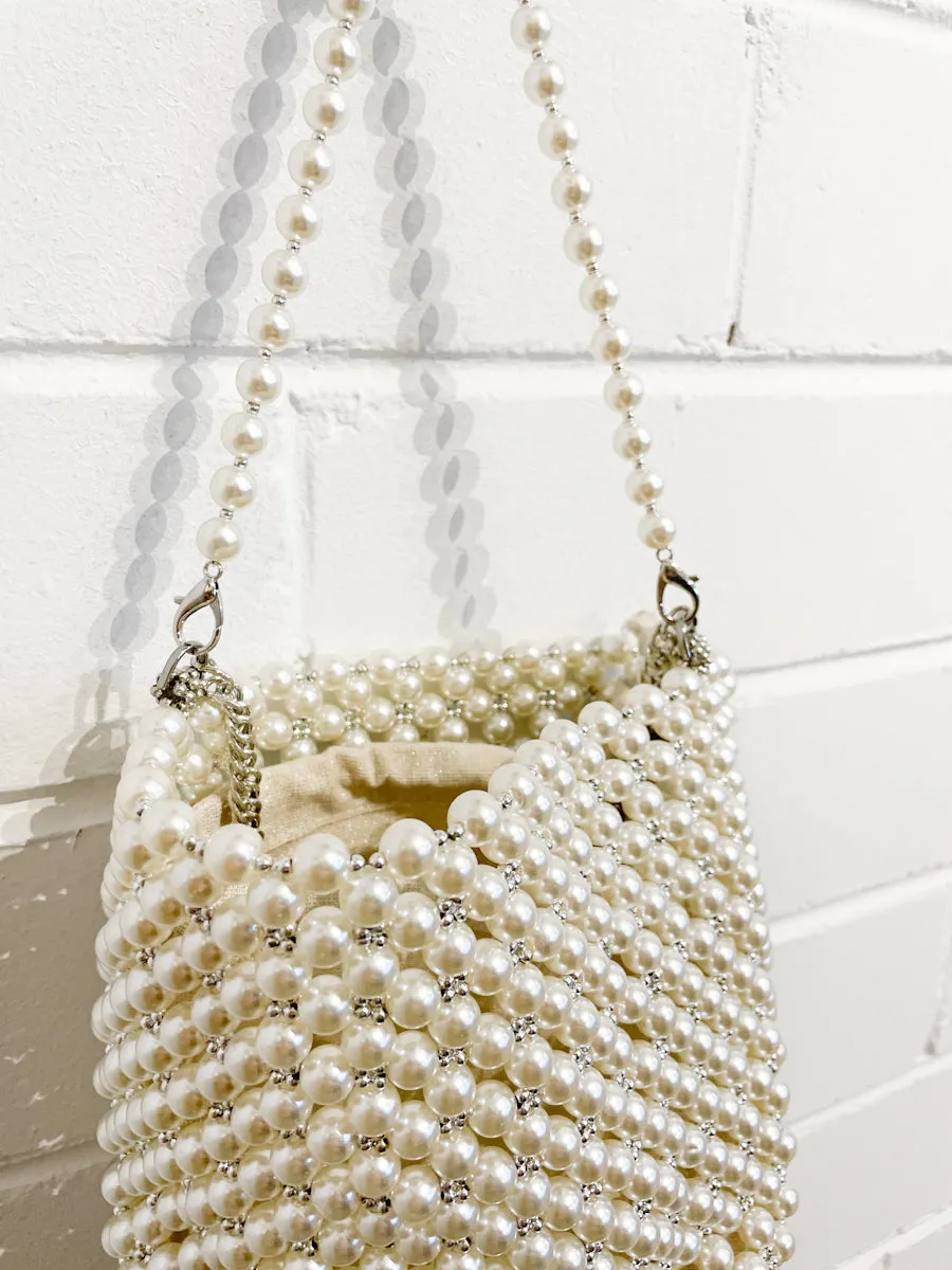 Boba Mini Pearl Bucket Bag