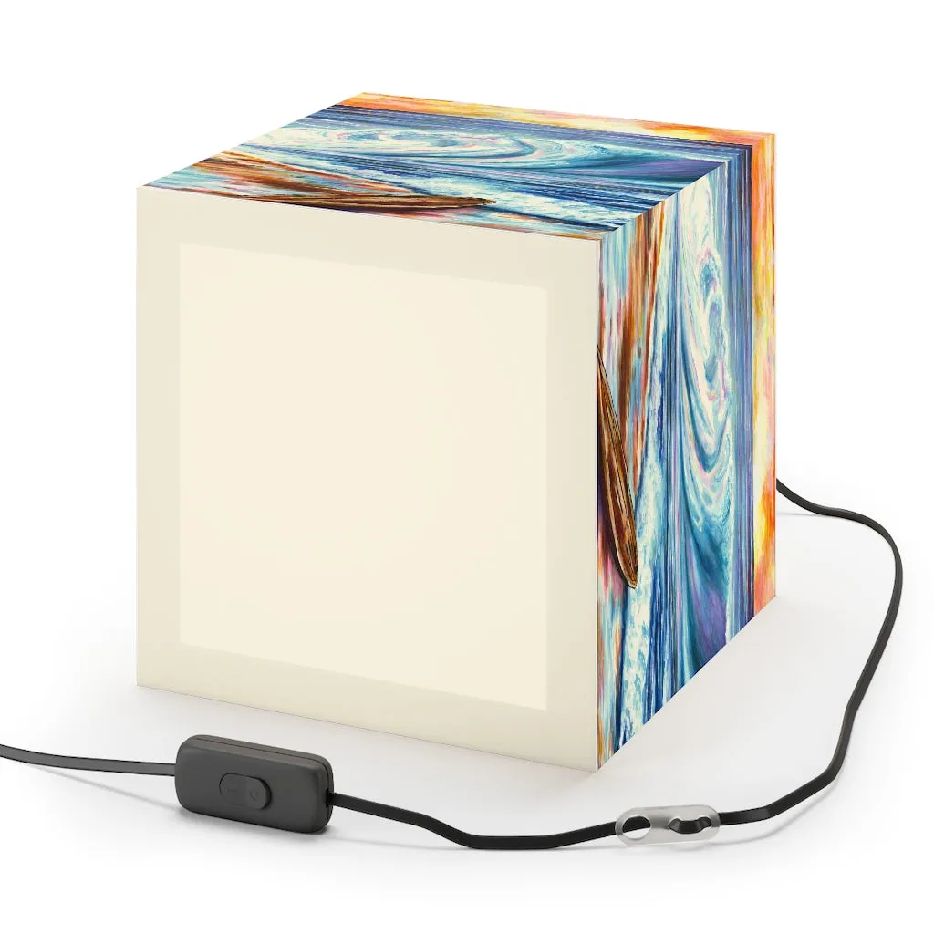 Breaking Waves Personalized Lamp