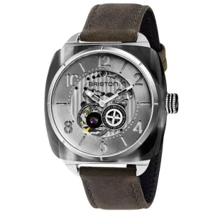 Briston Grey Streamliner Skeleton Automatic Watch 201042.SA.G.2.B
