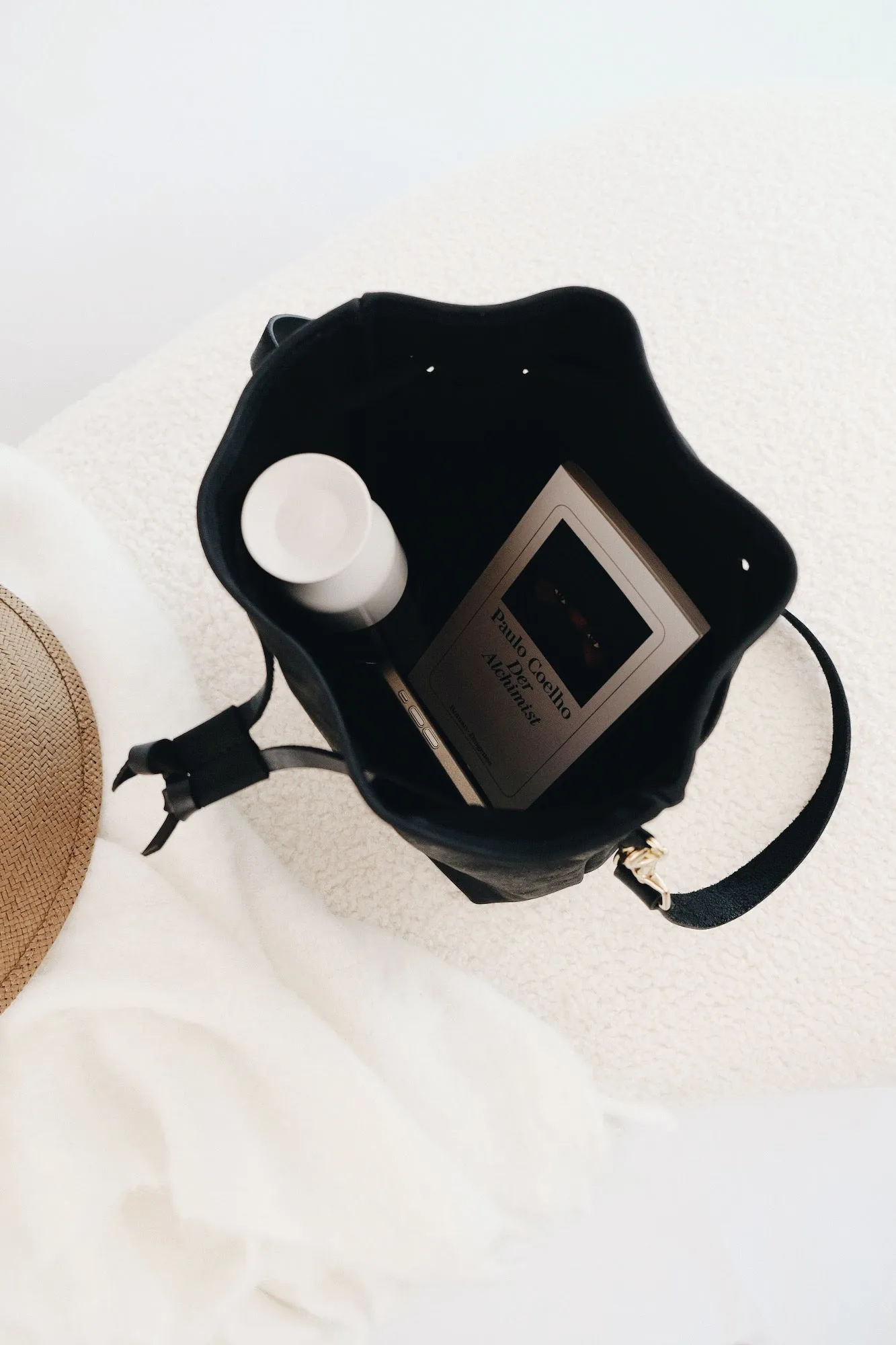 Bucket Bag ULAH LARGE | schwarz