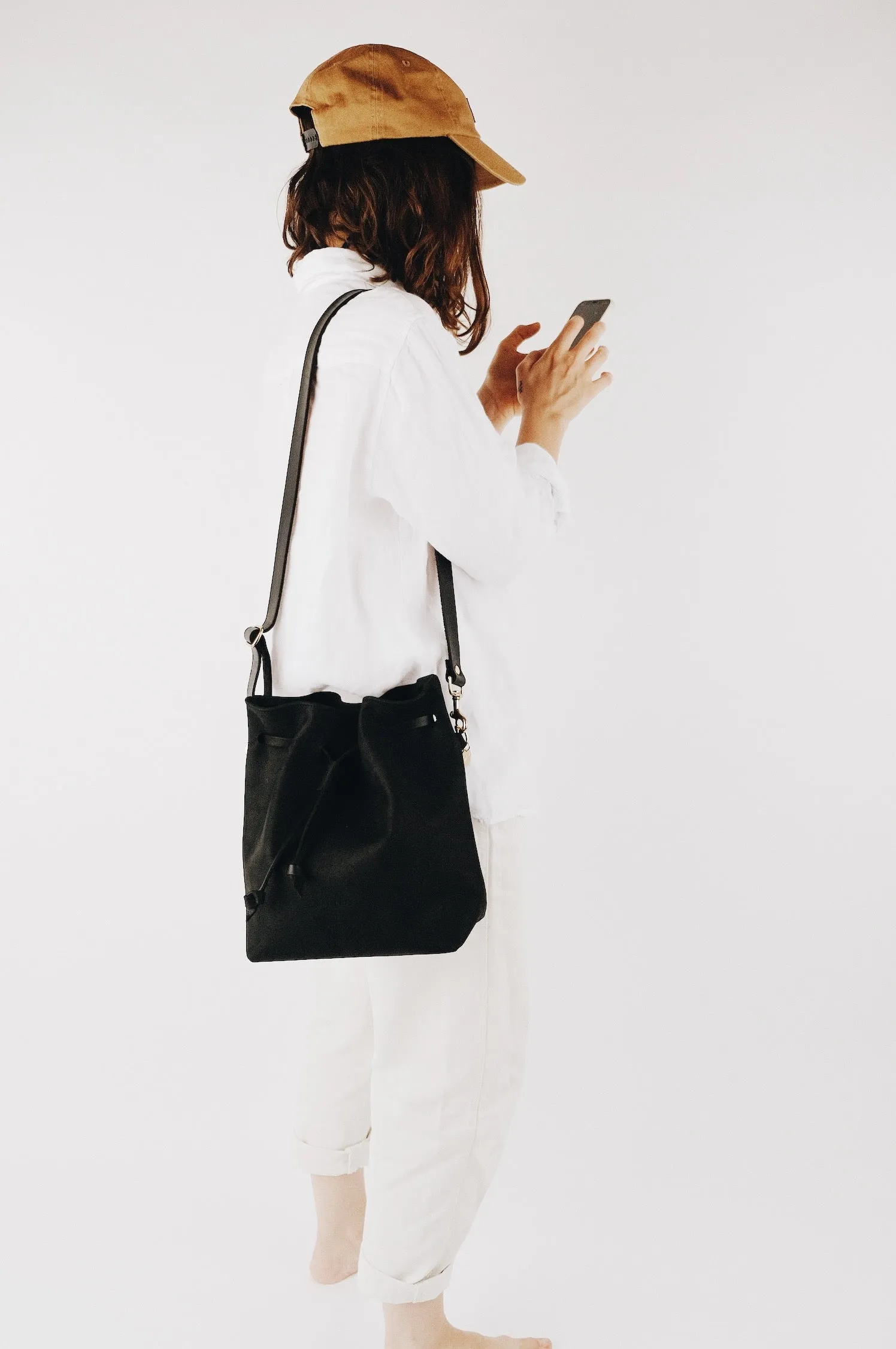 Bucket Bag ULAH LARGE | schwarz