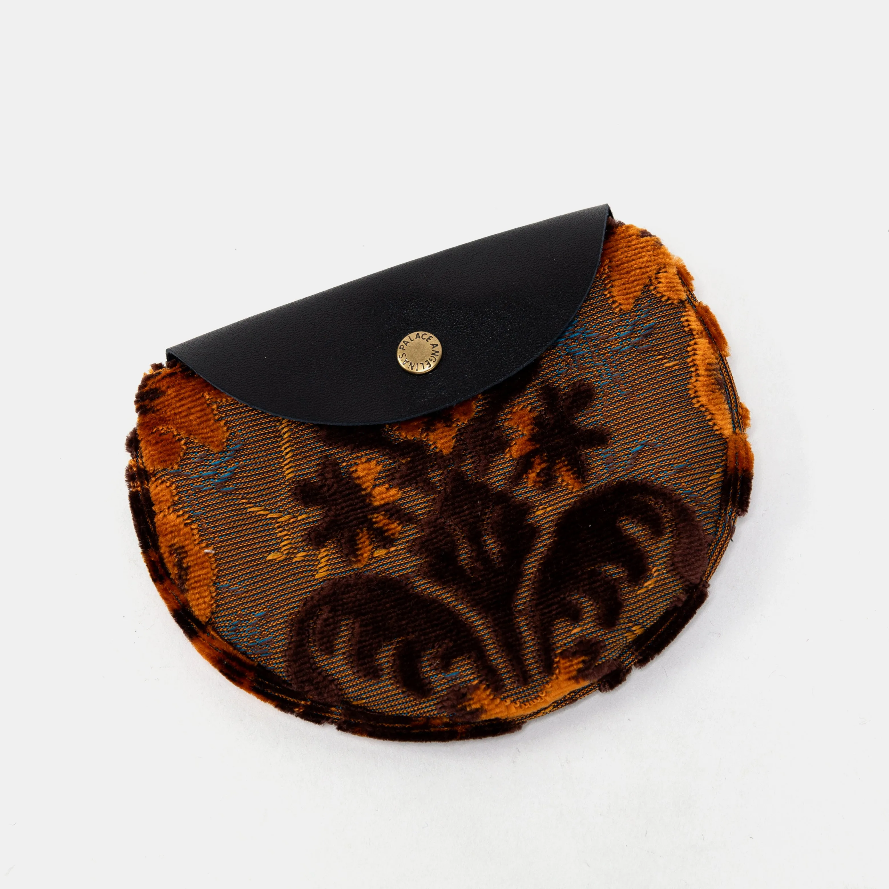 Burnout Velvet Revival Sienna Flap Coin Purse