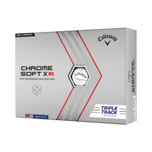 Callaway Chrome Soft X LS Triple Track Golf Balls