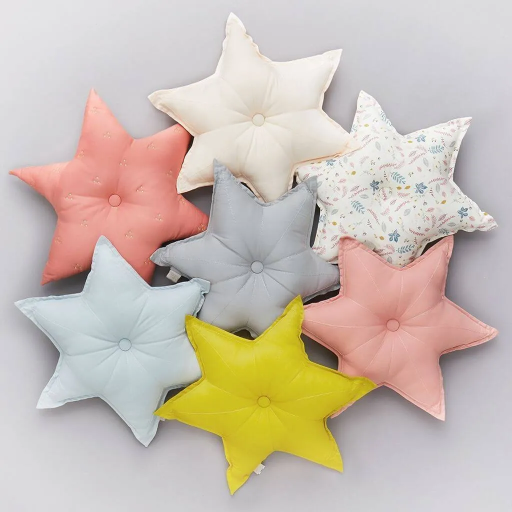 Cam Cam Star Cushion - Grey