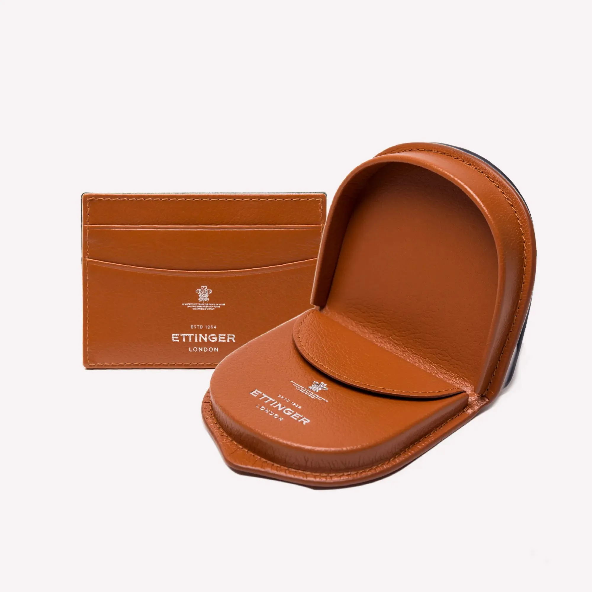 Capra Flat Credit Card Case & Tray Purse Set